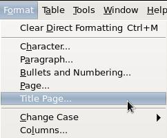 LibreOffice crtice